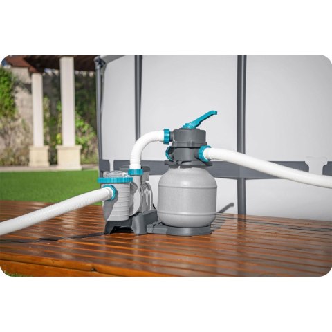 Pompa piaskowa do basenów + tabletki multifunkcyjne 6056 l/h Bestway 58497
