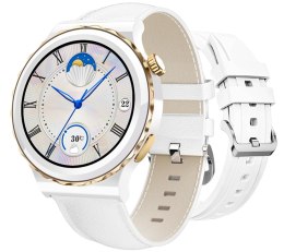 Smartwatch Damski Rubicon RNCE92 PRO White/2 x Pasek SMARUB171