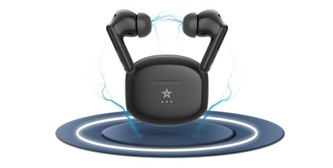 Słuchawki bezprzewodowe GIEWONT RealSound PRO ANC ENC GWS800-1 Czarne