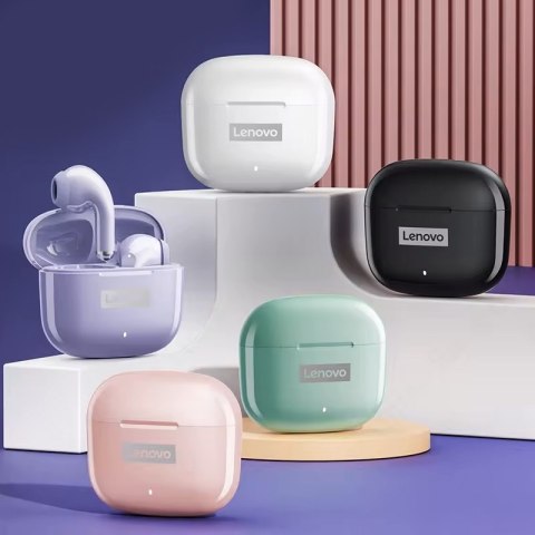 Słuchawki bezprzewodowe douszne LENOVO Thinkplus LivePods LP40 PRO Zielone