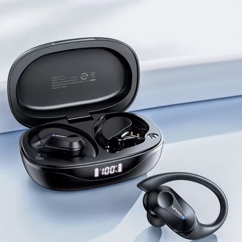 Słuchawki bezprzewodowe douszne LENOVO Thinkplus LivePods LP75 Czarne