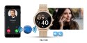 Smartwatch Damski VELTORI VT310-1 Złota Bransoleta + Różowy Pasek Silikonowy