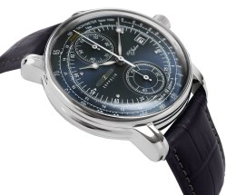 Zegarek Męski ZEPPELIN 100 Yahre Chronograph 8670-3 + BOX