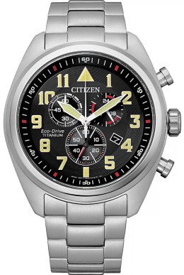 Zegarek Męski CITIZEN Super Titanium Eco-Drive AT2480-81E + BOX