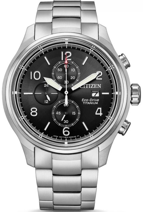 Zegarek Męski CITIZEN Super Titanium Eco-Drive CA0810-88E + BOX