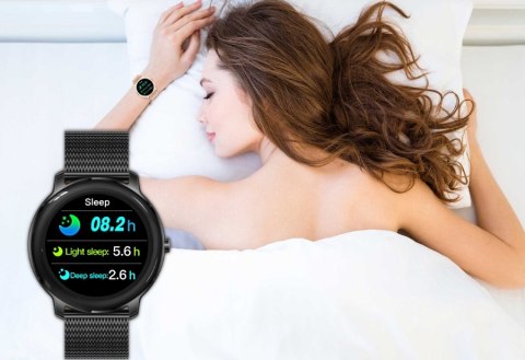 Smartwatch Damski RUBICON RNBE66 Black SMARUB124