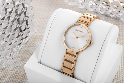 Zegarek Damski CALVIN KLEIN Minimalistic T Bar 25200140 + BOX