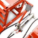 Bituxx hydrauliczne rampy warsztatowe 2× 1360 kg - regulowana wysokość 16-40 cm, zestaw do serwisu aut