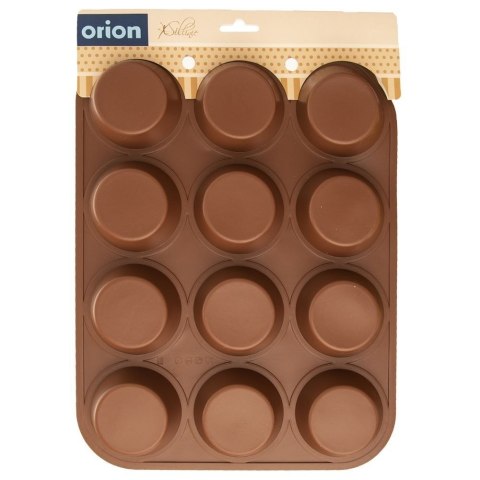 FORMA SILIKONOWA DO PIECZENIA MUFFINEK NA MUFFINKI BABECZKI 12 SZTUK 32,5X25 CM