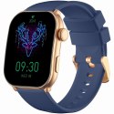 Smartwatch Damski GRAVITY GT28-8 Pasek + Bransoleta Różowe złoto Granatowy