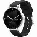 Smartwatch Gravity Srebrno Różowe Złoto Czarny 2 Paski GT26-5