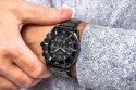 Zegarek Męski Giewont Chronograph Sapphire Czarny GW3970-B4