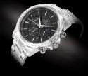 Zegarek Męski Giewont Chronograph Sapphire Srebrny GW9460-B2
