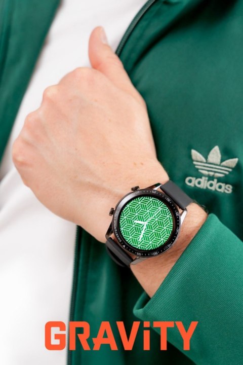 Smartwatch Gravity Czarny Bransoleta i Pasek GT10-1