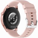 Smartwatch Gravity Różowe Złoto Pasek + Bransoleta GT11-5