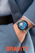 Smartwatch Gravity Srebrny Bransoleta + Pasek GT10-6
