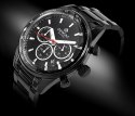 Zegarek Męski Giewont Chronograph Sapphire Czarny GW9140-B2