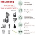 SOKOWIRÓWKA WYCISKARKA WOLNOOBROTOWA PIONOWA KLAUSBERG KB-7881