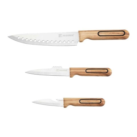 ZESTAW NOŻY KUCHENNYCH BERGNER BG-39420 CHARCOAL