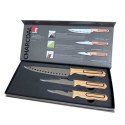 ZESTAW NOŻY KUCHENNYCH BERGNER BG-39420 CHARCOAL